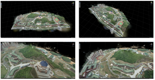3D Reconstruction from Aerial Video Based on Implicit Representation Method